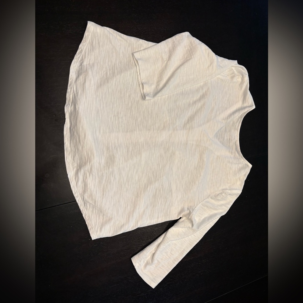 Chicos embroidered top white size 1